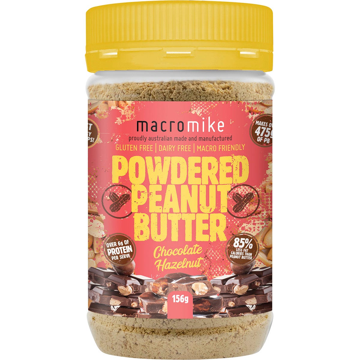 Powdered Peanut Butter Chocolate Hazelnut