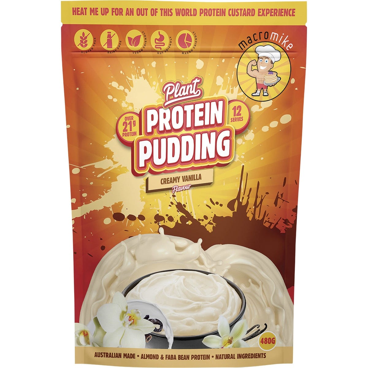 Plant Protein Pudding Creamy Vanilla