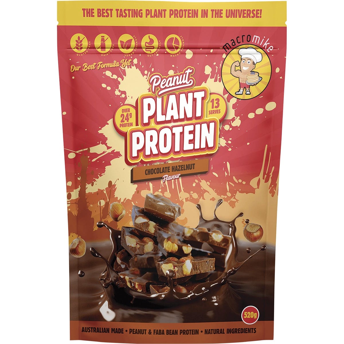 Peanut Plant Protein Chocolate Hazelnut