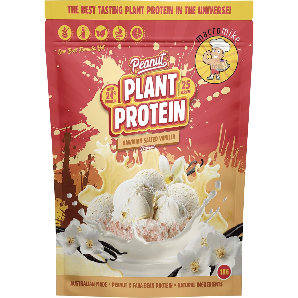 Peanut Plant Protein Hawaiian Salted Vanilla