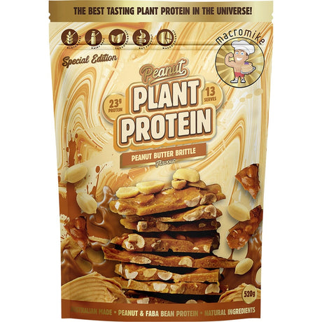 Peanut Plant Protein Peanut Butter Brittle