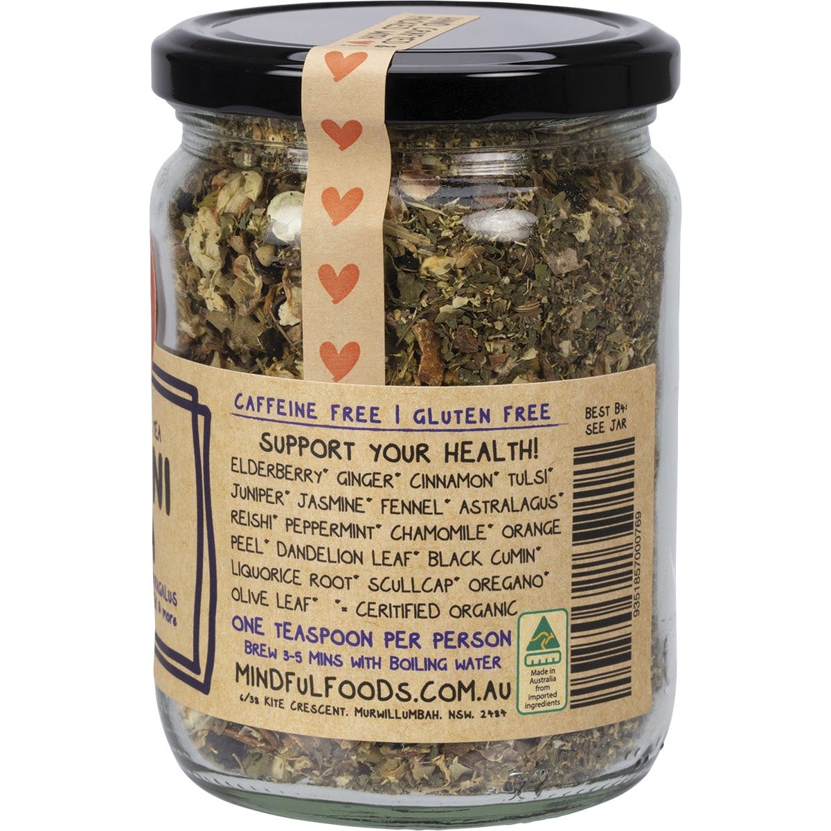 Mindful Foods Immuni-Tea Organic Herbal Tea