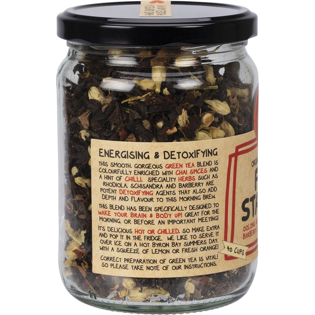 Mindful Foods Fire Starter Organic Herbal Tea