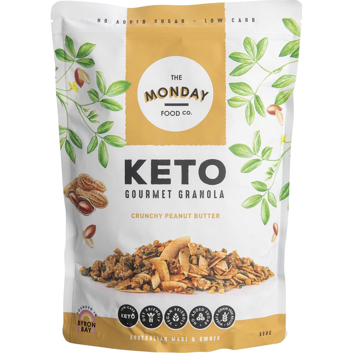 Keto Gourmet Granola Crunchy Peanut Butter