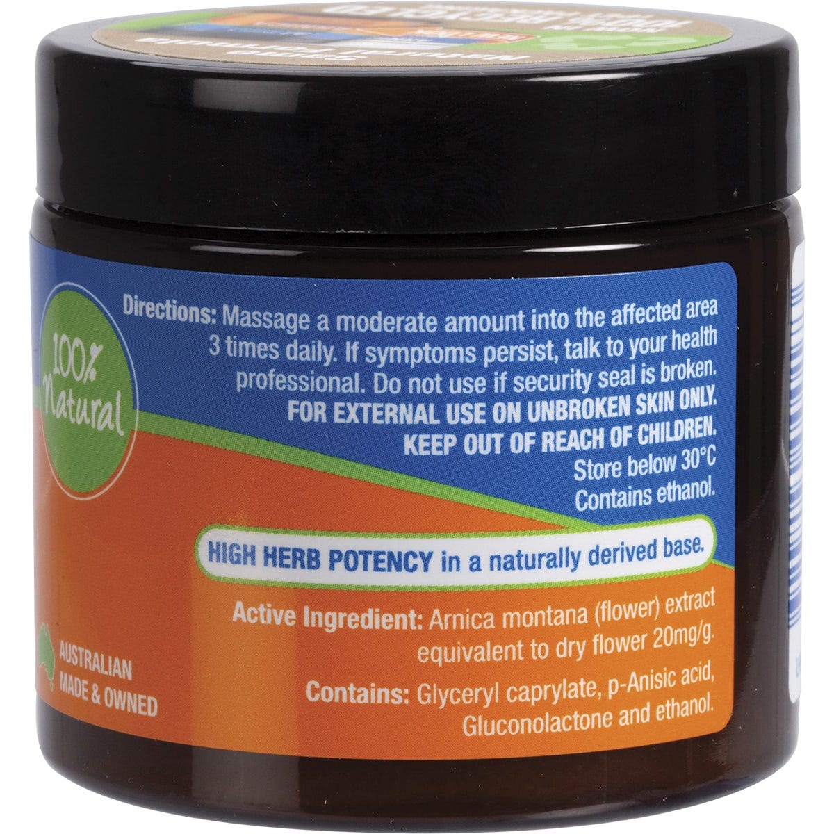 Martin & Pleasance Arnica Herbal Cream Jar