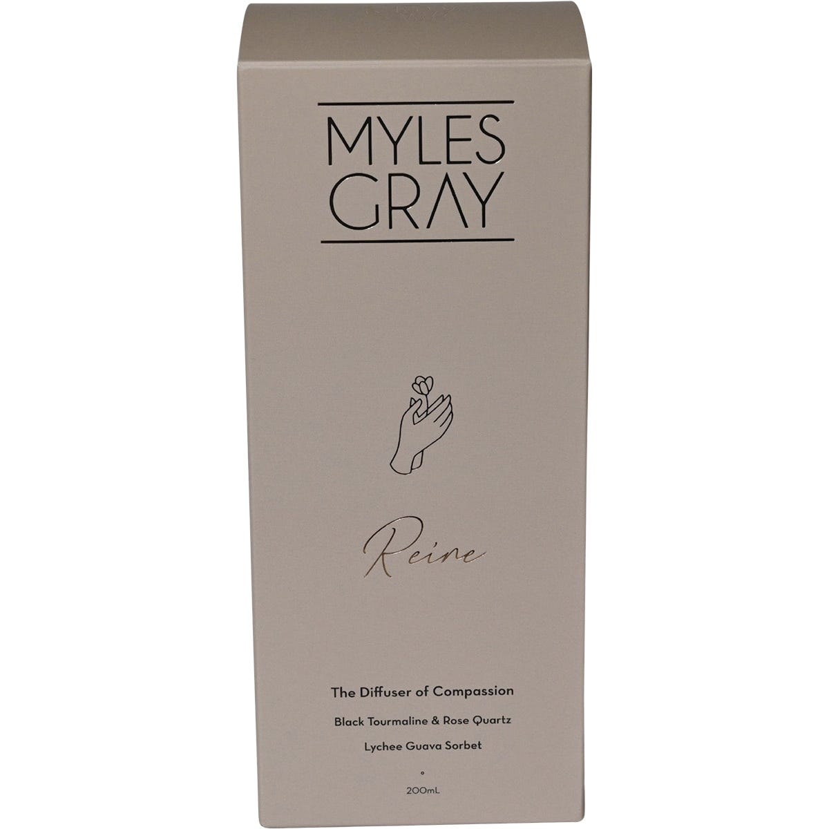 Myles Gray Crystal Infused Reed Diffuser Lychee Guava Sorbet