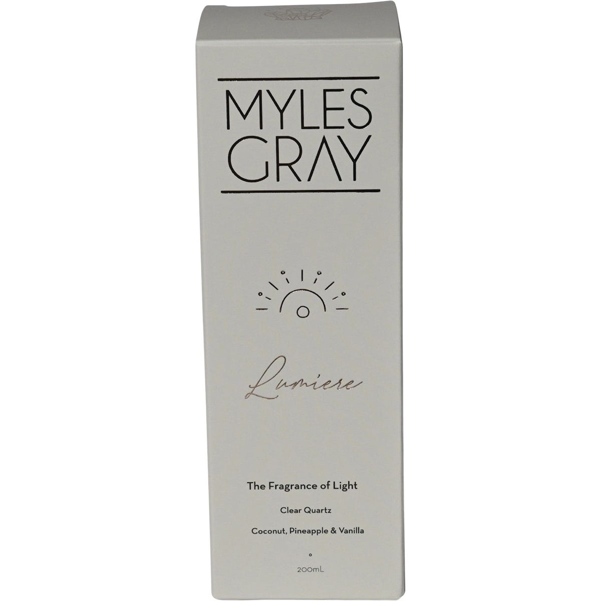 Myles Gray Crystal Infused Room Spray Coconut, Pineapple &Vanilla