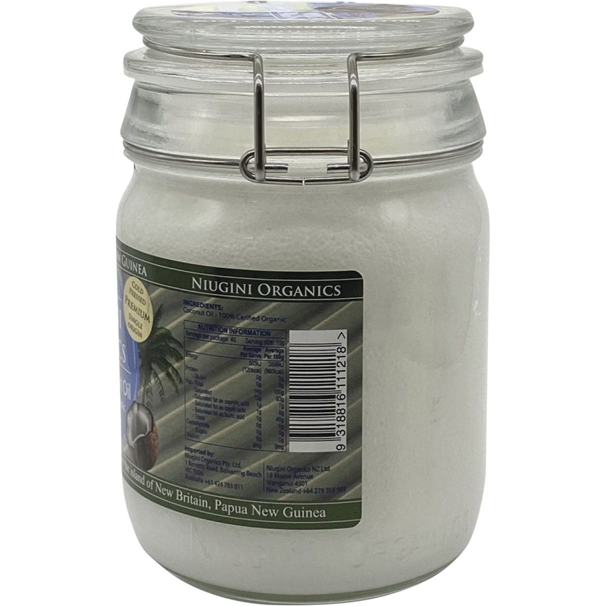 Niugini Organics Virgin Coconut Oil 100% Pure