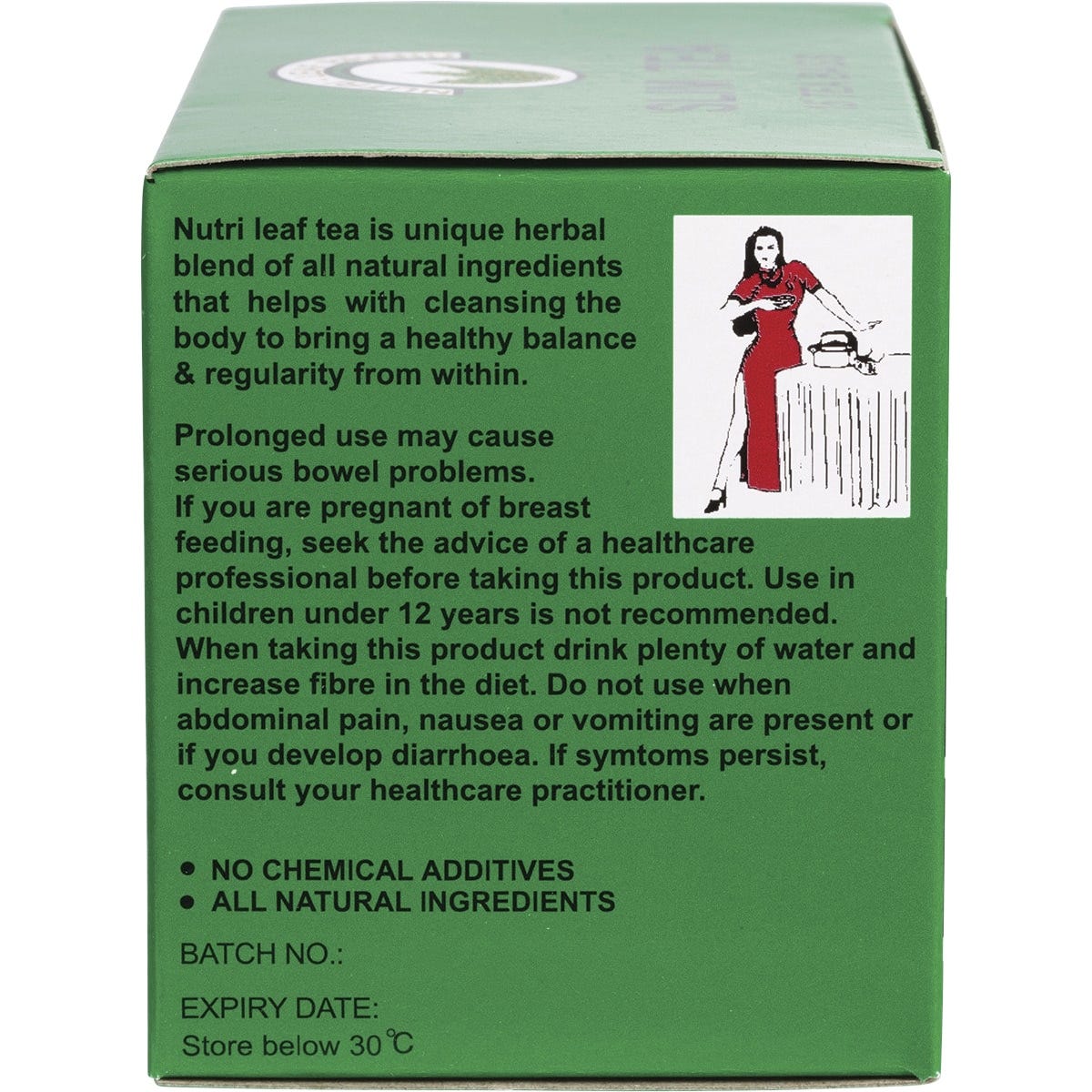 Nutri-Leaf Herbal Tea Bags Slim Tea Extra Strength