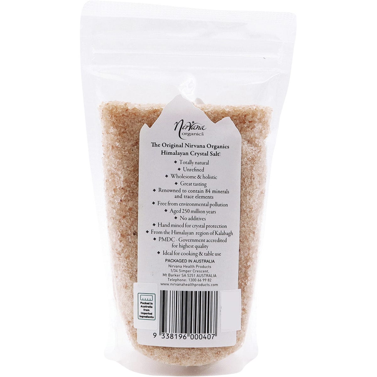 Nirvana Organics Himalayan Salt Medium