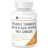 Organic Turmeric Capsules with Black Pepper & Ginger