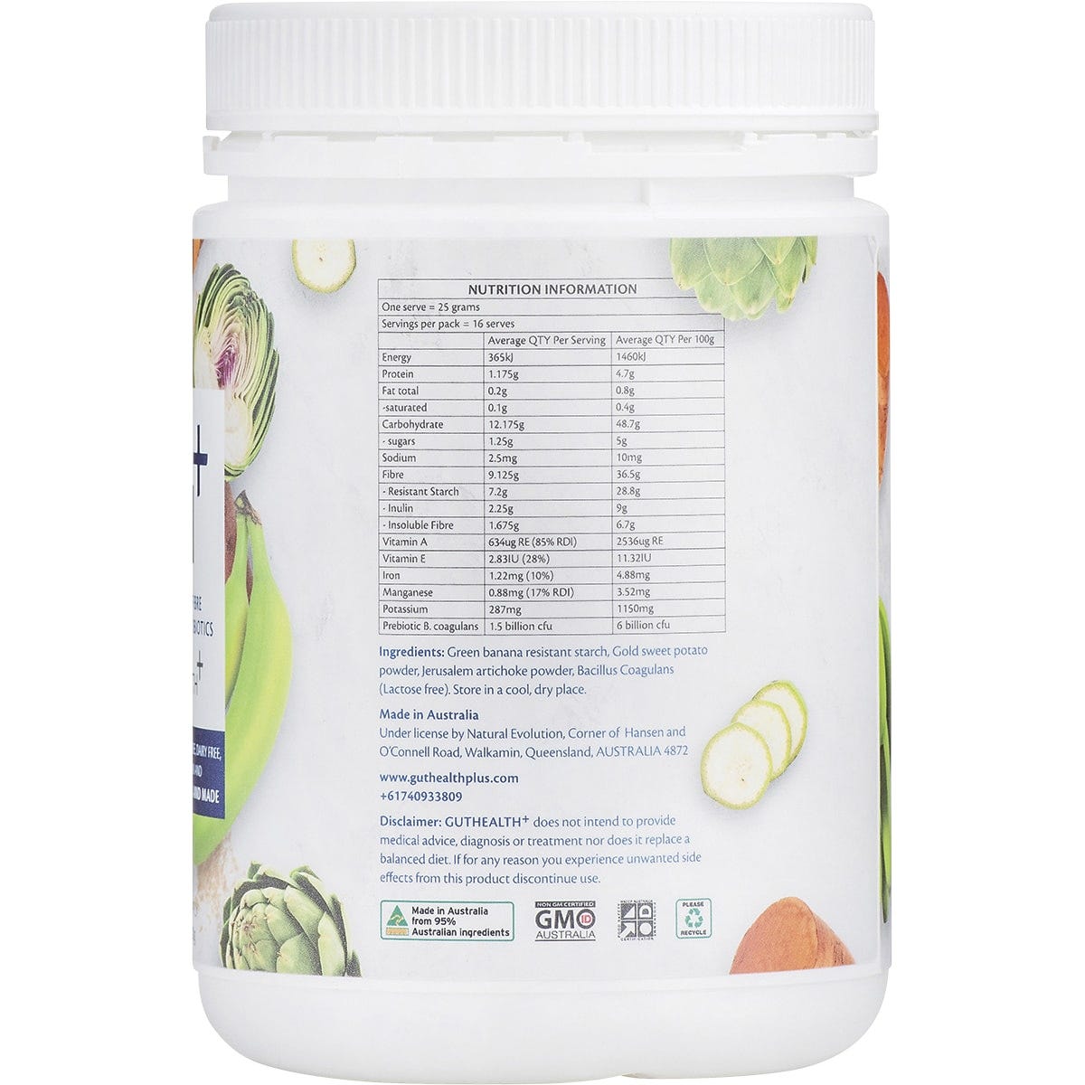 Natural Evolution GH+ Prebiotics + Probiotics 3-in-1 Multifibre