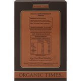 Organic Times Dark Chocolate Ginger