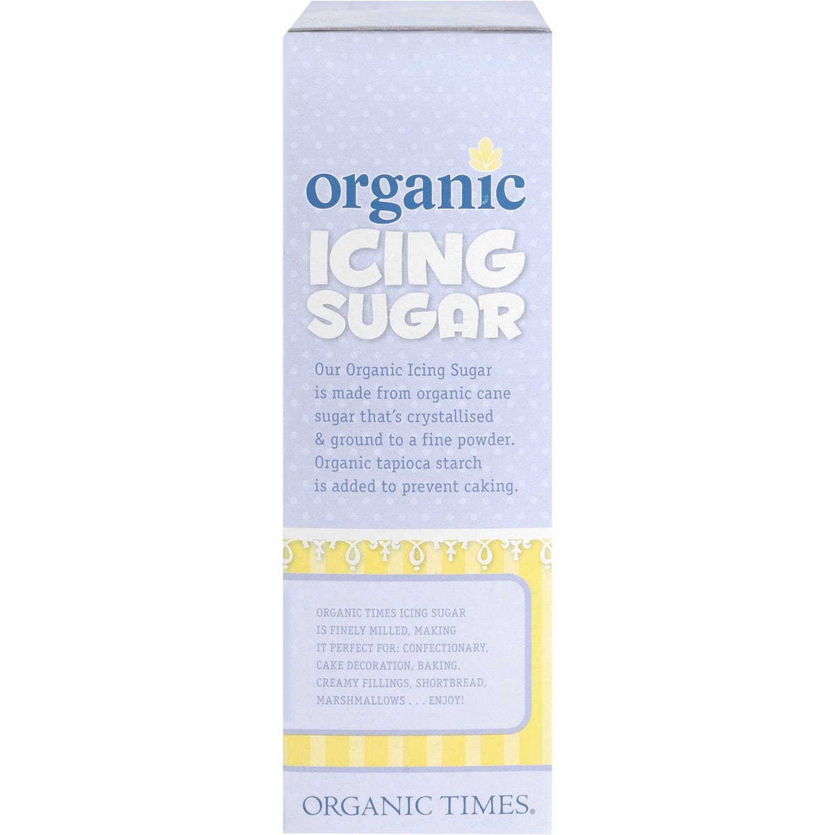 Organic Times Icing Sugar