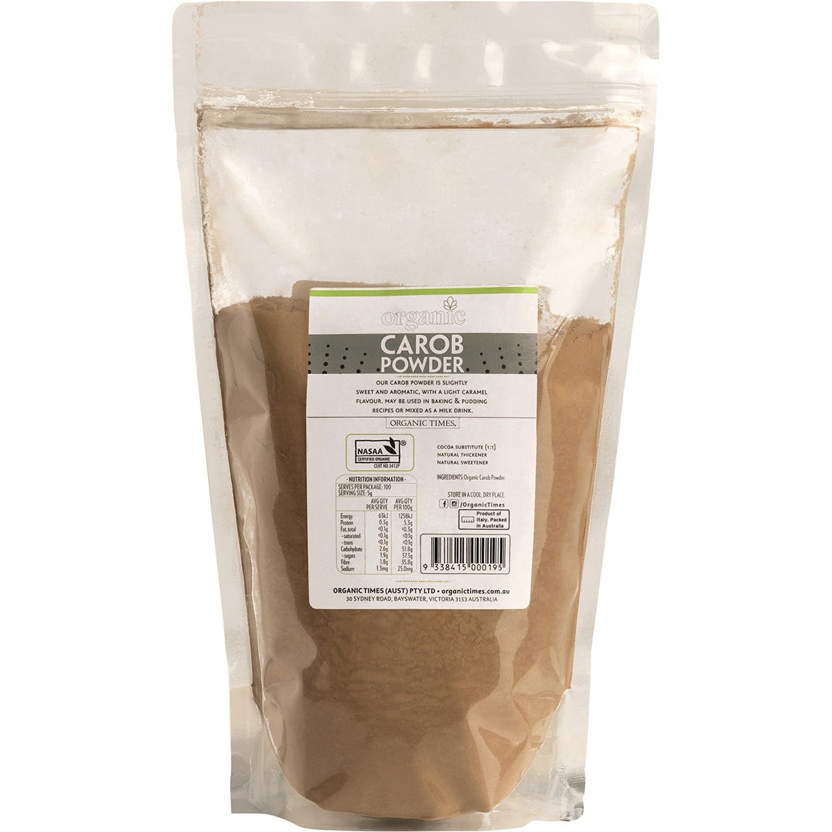 Planet Organic Carob Powder