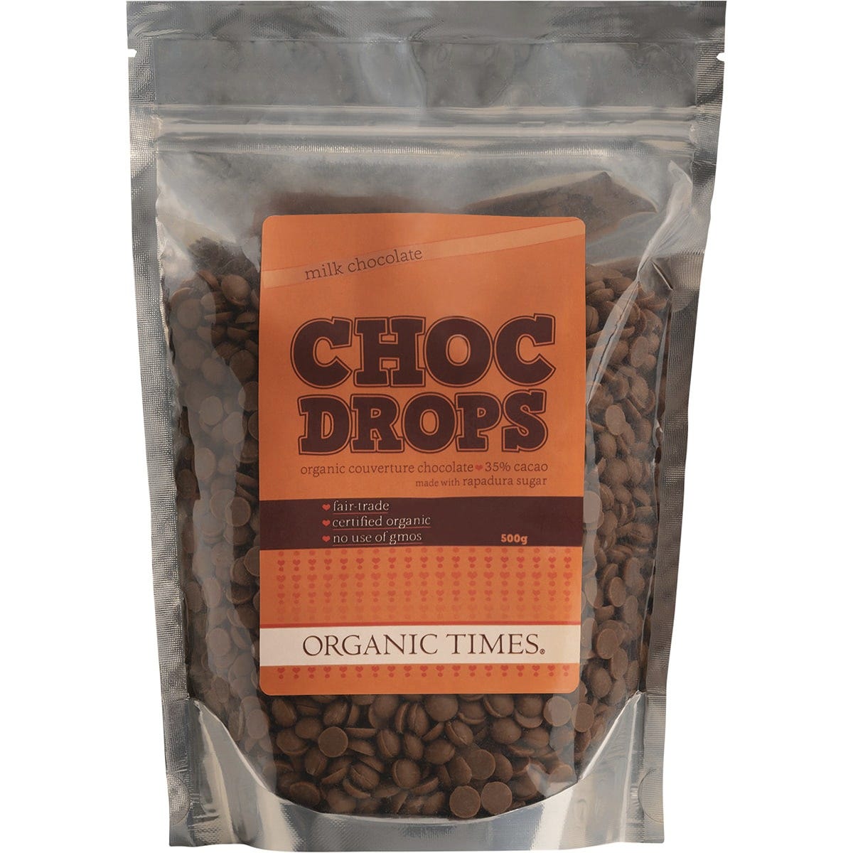 Choc Drops Milk Couverture Drops