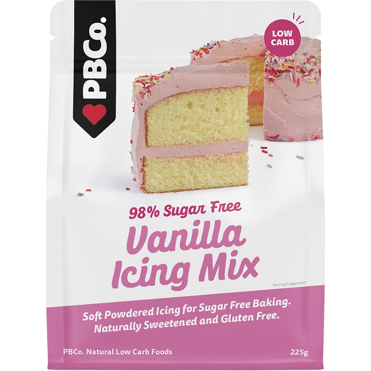 Vanilla Icing Mix 98% Sugar Free