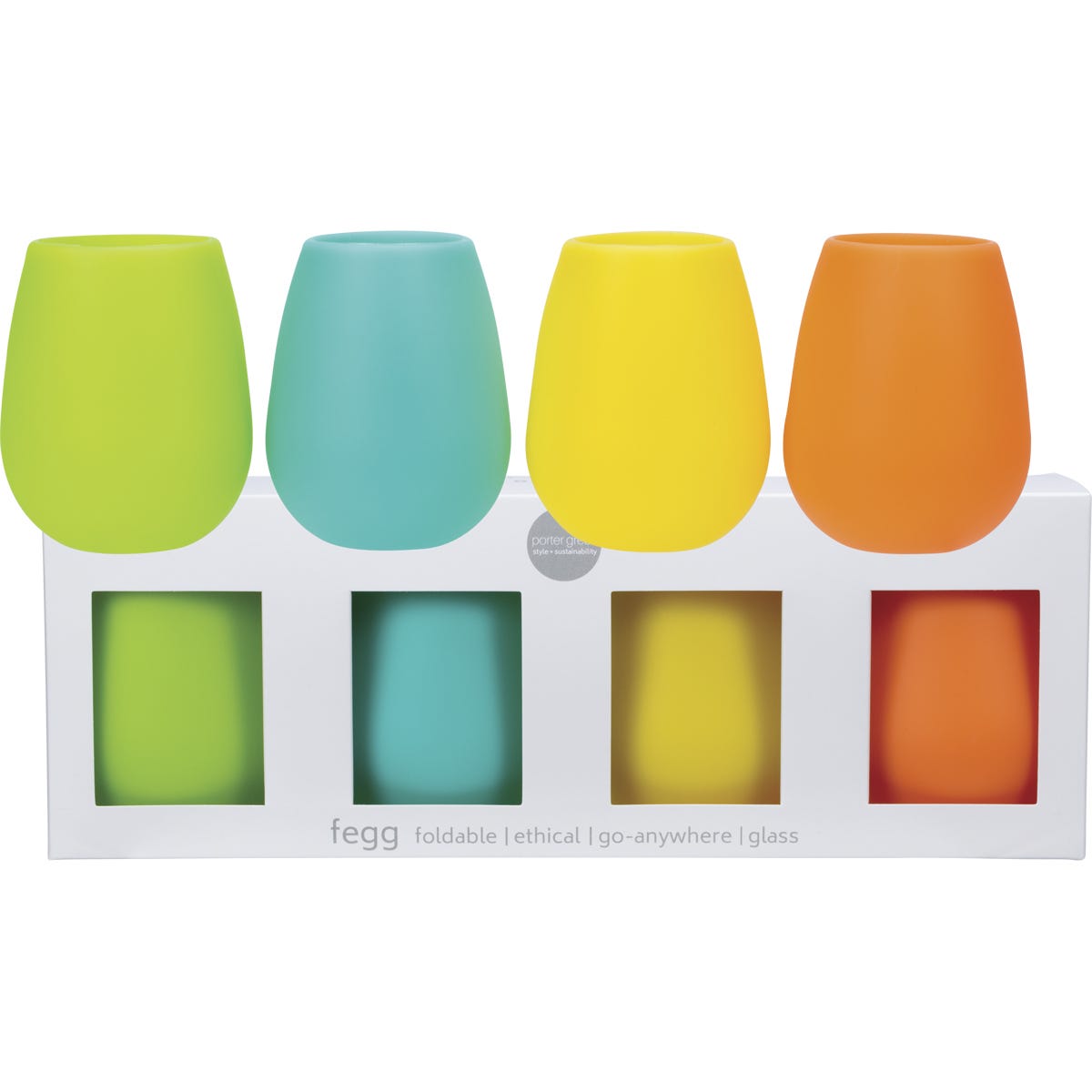 Fegg Silicone Tumbler Set Santos