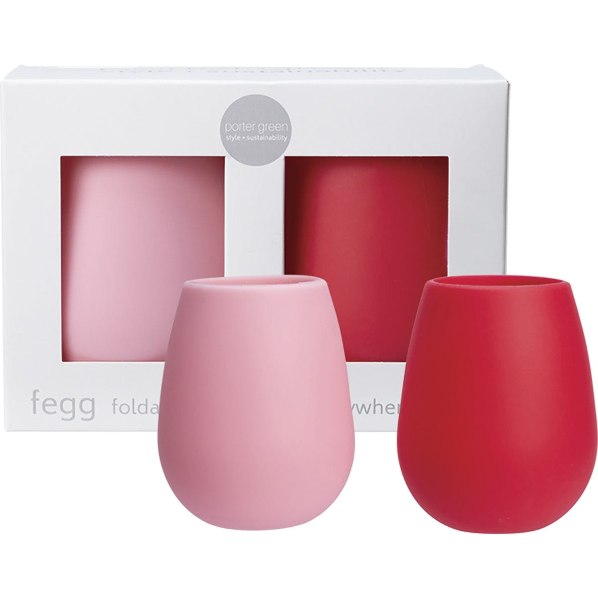 Fegg Silicone Tumbler Set Kitami