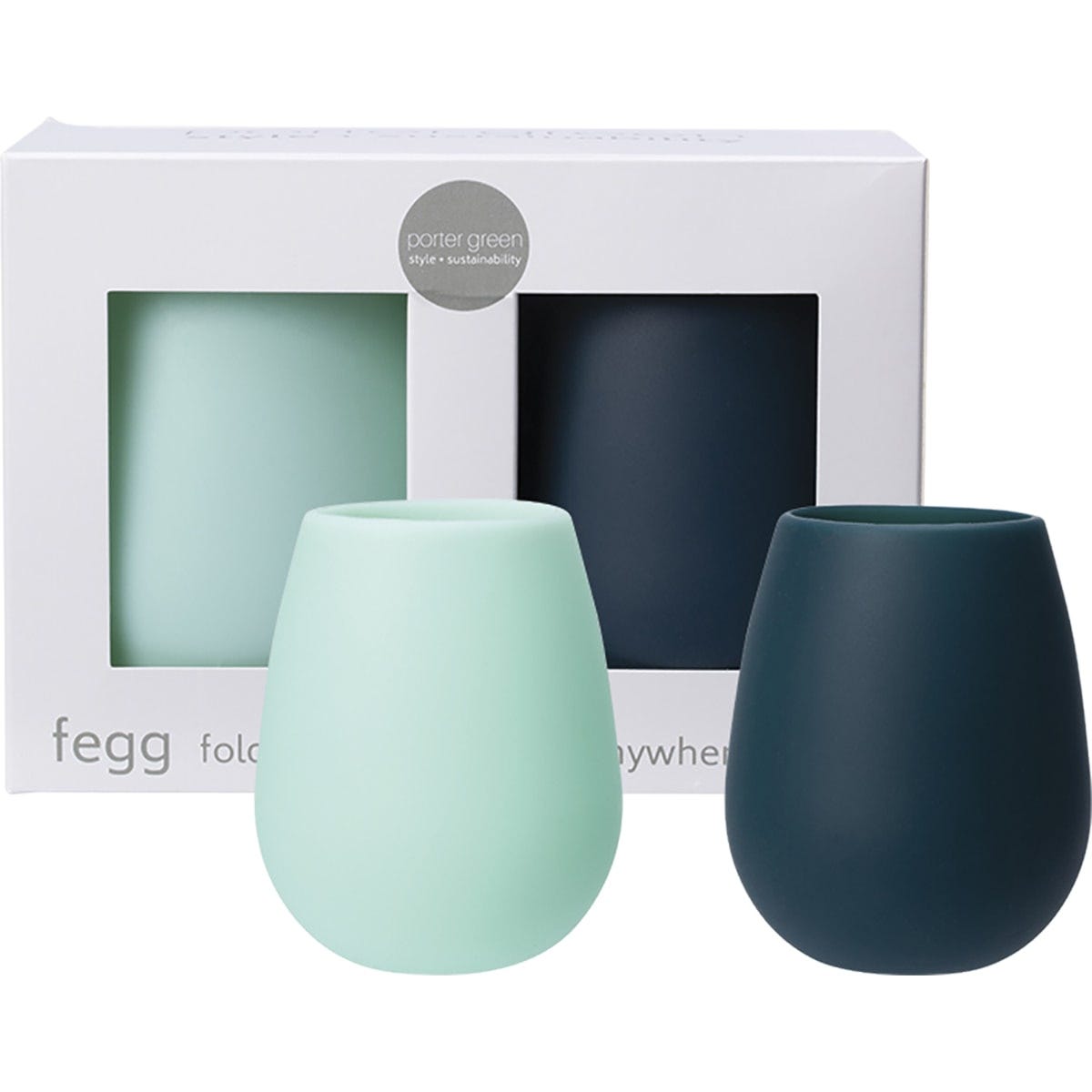 Fegg Silicone Tumbler Set Paisley