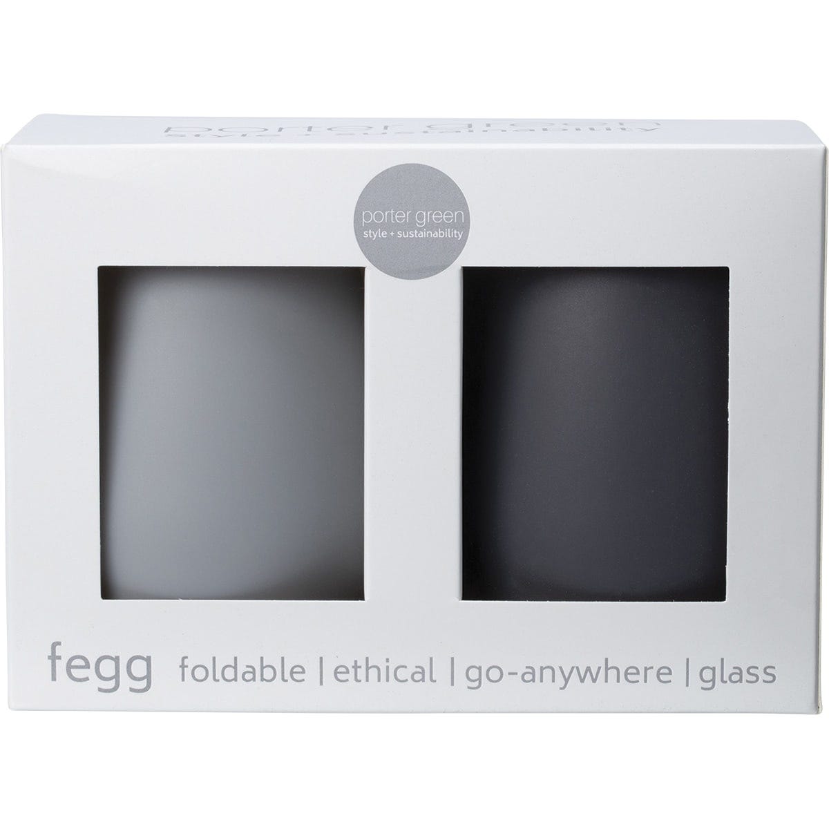 Porter Green Fegg Silicone Tumbler Set Glasgow