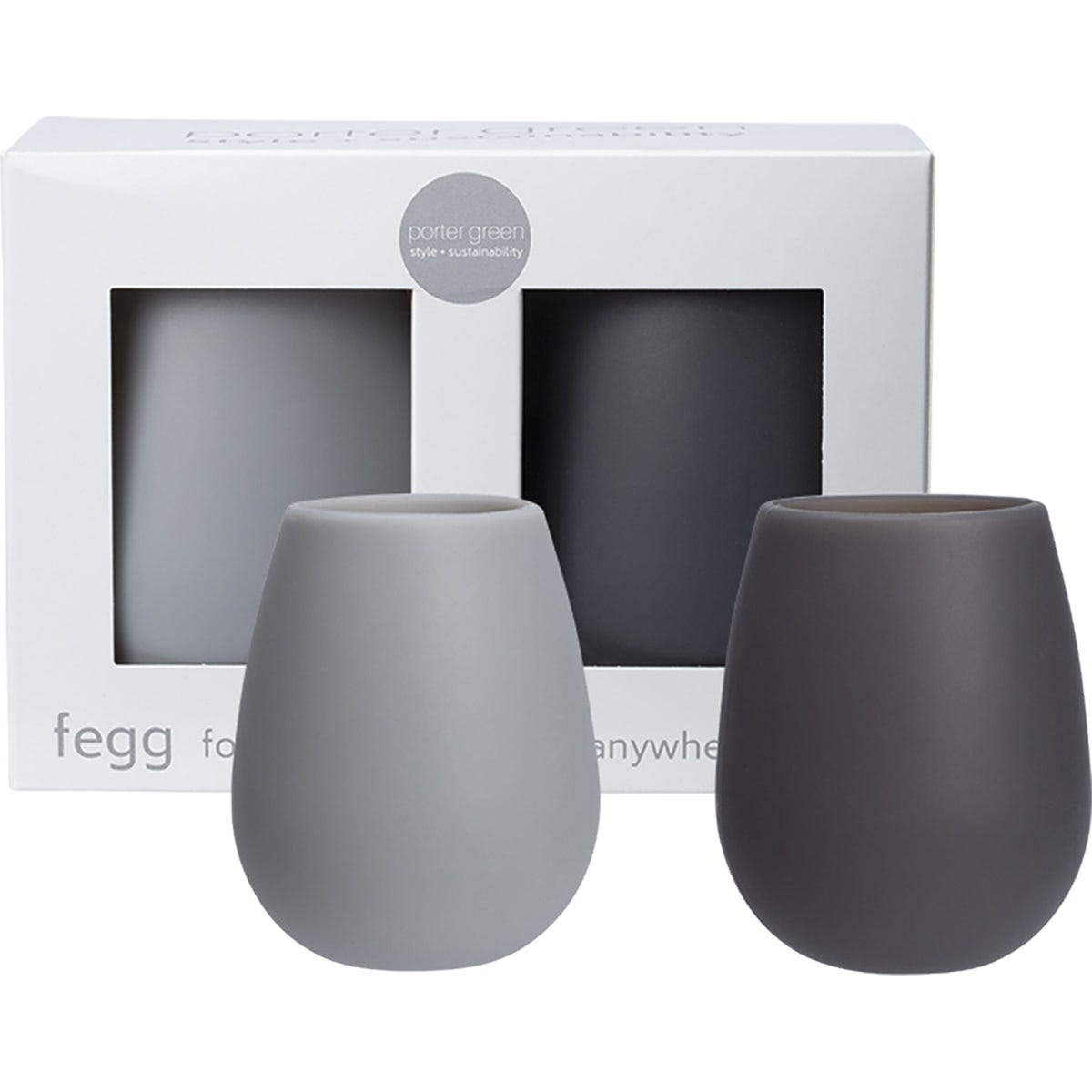 Fegg Silicone Tumbler Set Glasgow