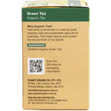 Planet Organic Herbal Tea Bags Green Tea