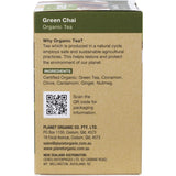 Planet Organic Herbal Tea Bags Green Chai