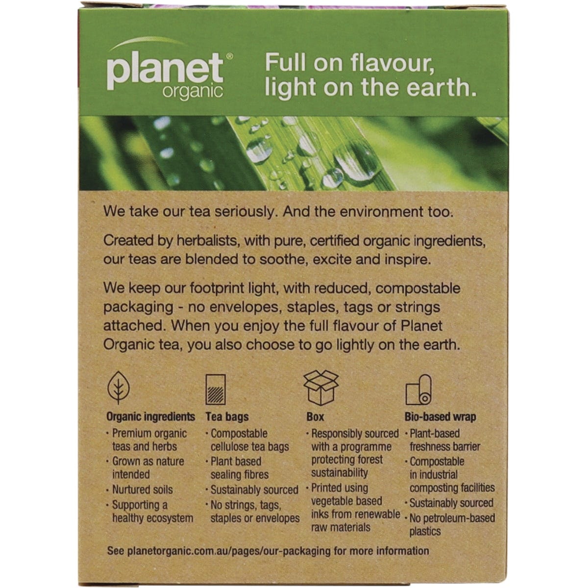 Planet Organic Herbal Tea Bags Wintertime