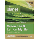 Herbal Tea Bags Green Tea & Lemon Myrtle