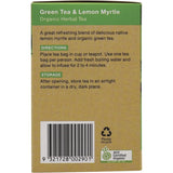 Planet Organic Herbal Tea Bags Green Tea & Lemon Myrtle