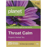 Herbal Tea Bags Throat Calm