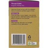 Planet Organic Herbal Tea Bags Throat Calm