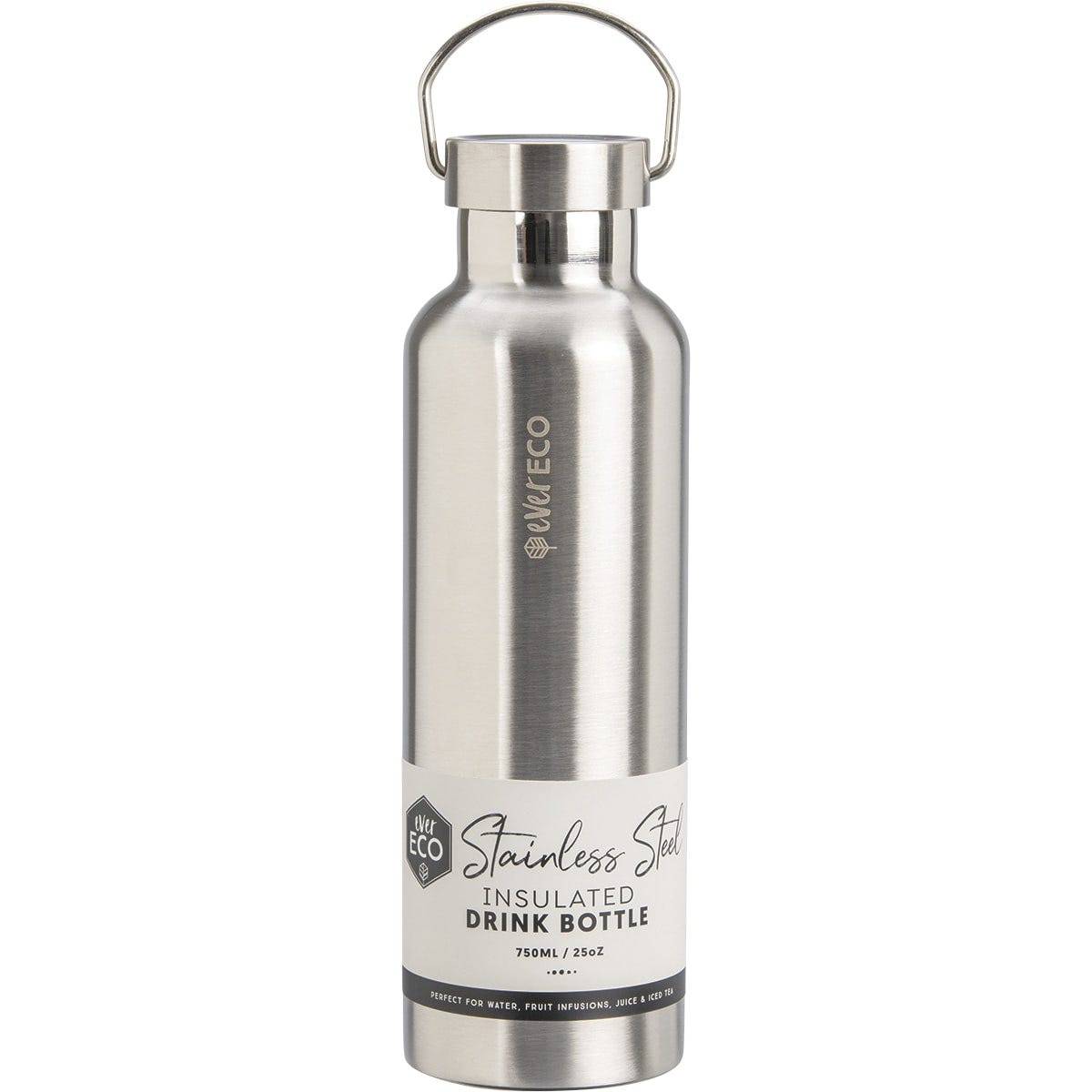 Insulated Stainless Steel Bottle Brushed Stainless