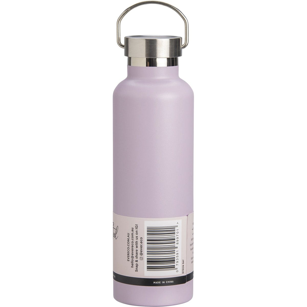 Ever Eco Insulated Stainless Steel Bottle Byron Bay Lilac