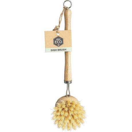 Dish Brush Bamboo Handle, Sisal Bristles