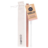 Bubble Tea Straw Kit Straight Rose Gold