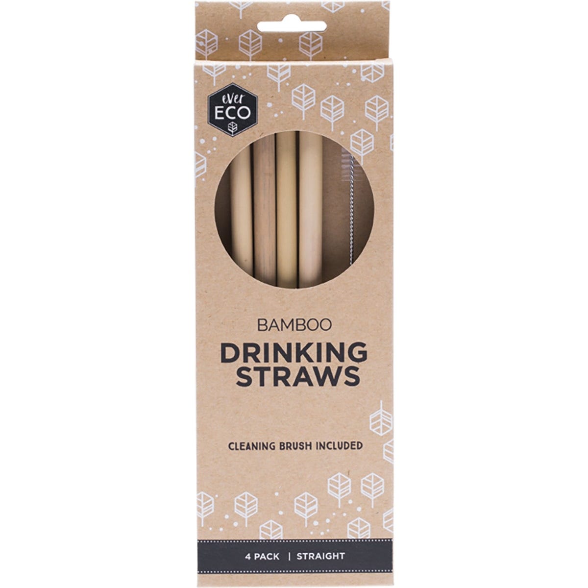 Bamboo Straws Straight