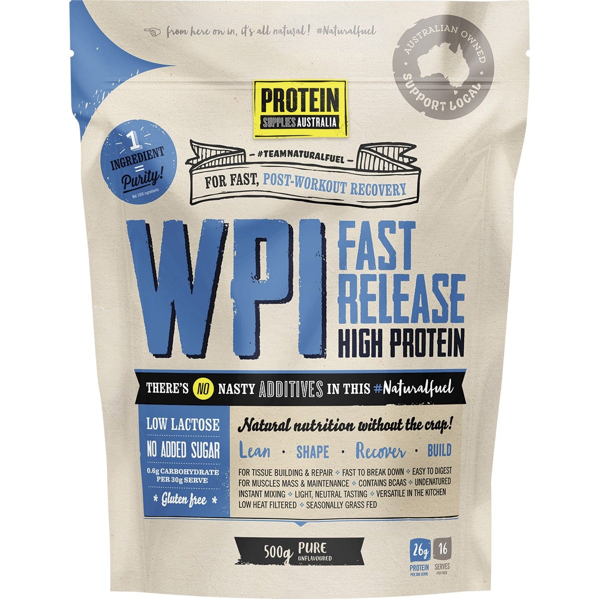 WPI Whey Protein Isolate Pure