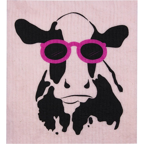 100% Compostable Sponge Cloth Cow