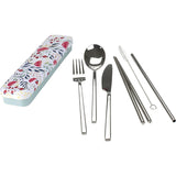 Retrokitchen Botanical Stainless Steel Cutlery Set