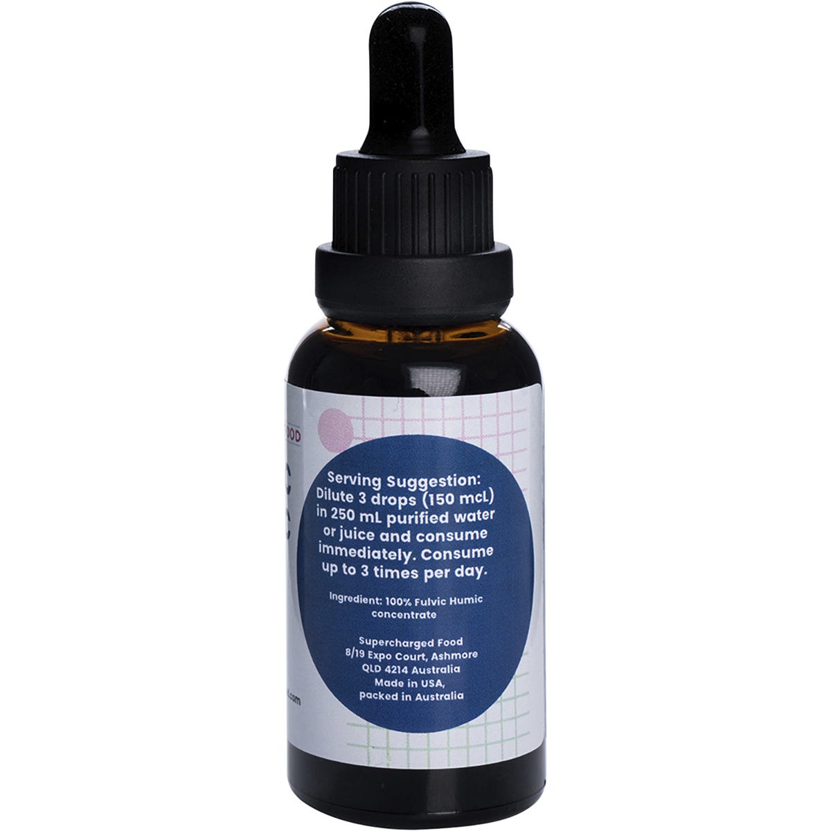 Supercharged Food Fulvic Humic Concentrate Drops