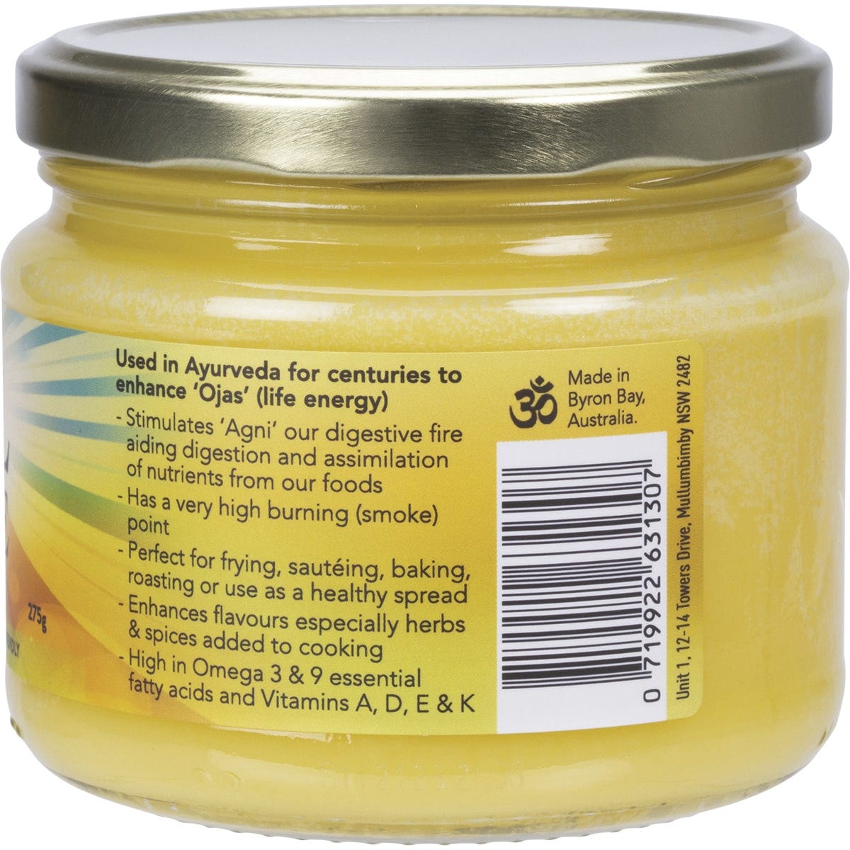 Sol Organics Organic Ghee