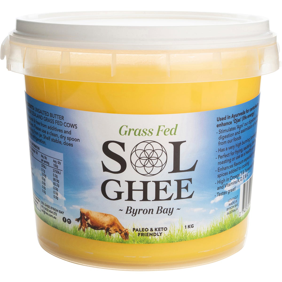 Grass Fed Ghee