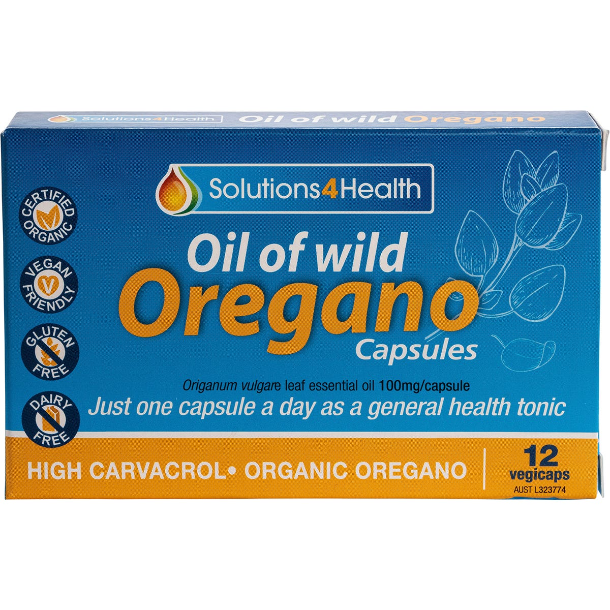 Oil of Wild Oregano VegeCaps