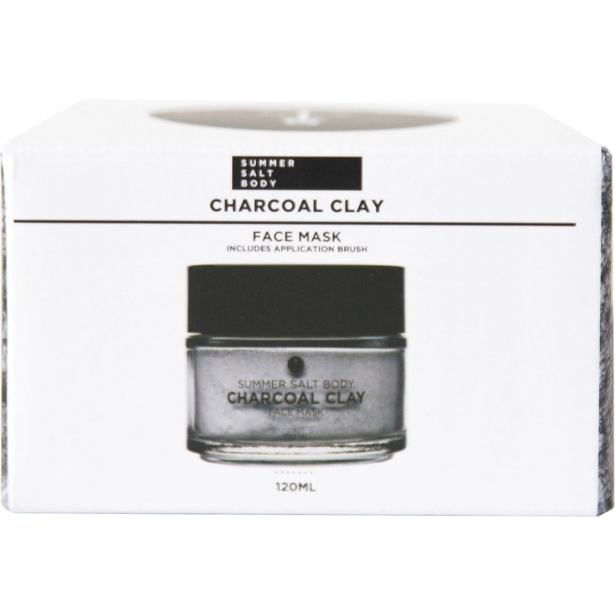 Summer Salt Body Face Mask Charcoal Clay