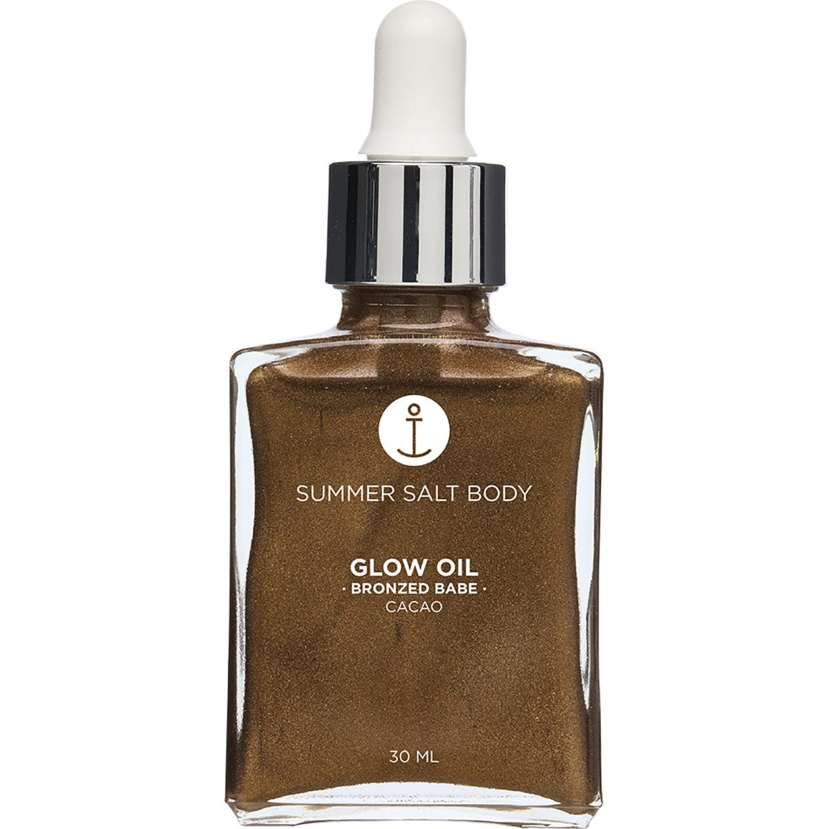 Summer Salt Body Glow Oil Bronzed Babe Cacao