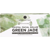 Summer Salt Body Crystal Facial Roller Green Jade