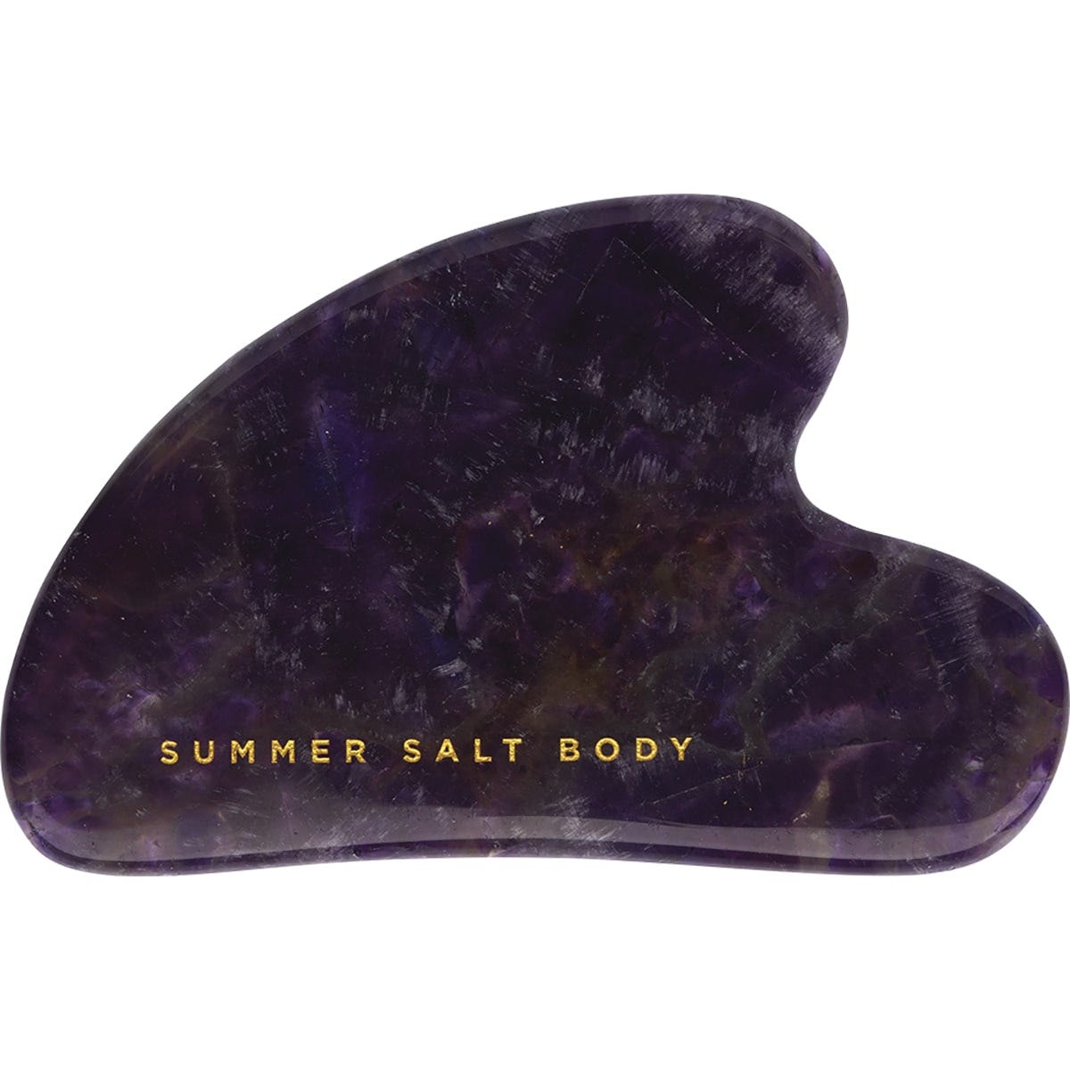 Summer Salt Body Crystal Gua Sha Amethyst