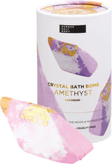 Crystal Bath Bomb Amethyst Lavender